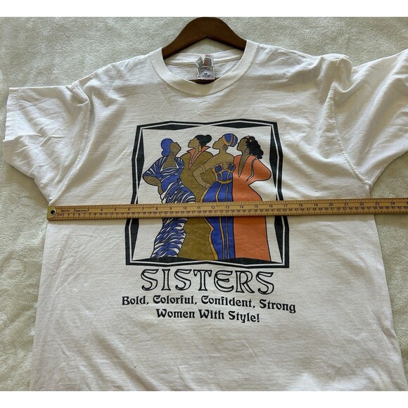 Vintage T-Shirt Extra Large Sisters Black Queens African American Empowerment - Picture 5 of 10